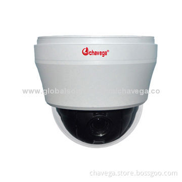 1000TVL sony CCD mini medium PTZ CCTV p2p IP dome camera, with 10x optical and 10x digital zoom
